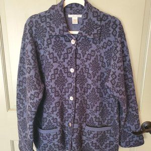 Jillian Jones Button Up Wool Sweater